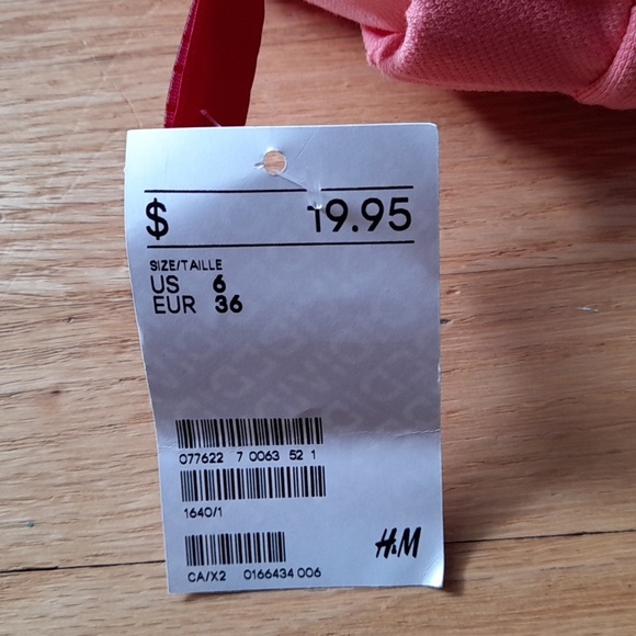 🌺3/$15 🌺H&M Coral leggings Size 6 - Picture 5 of 6